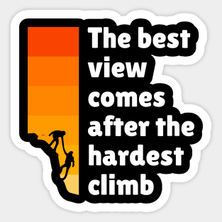 Mountain adventure quotes Sticker